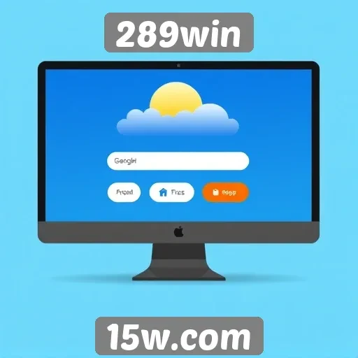 Interface do site 289win é amigável e fácil de navegar